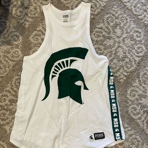 PINK Michigan State tank